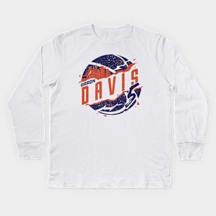 Baron Davis Golden State Skyball Kids Long Sleeve T-Shirt